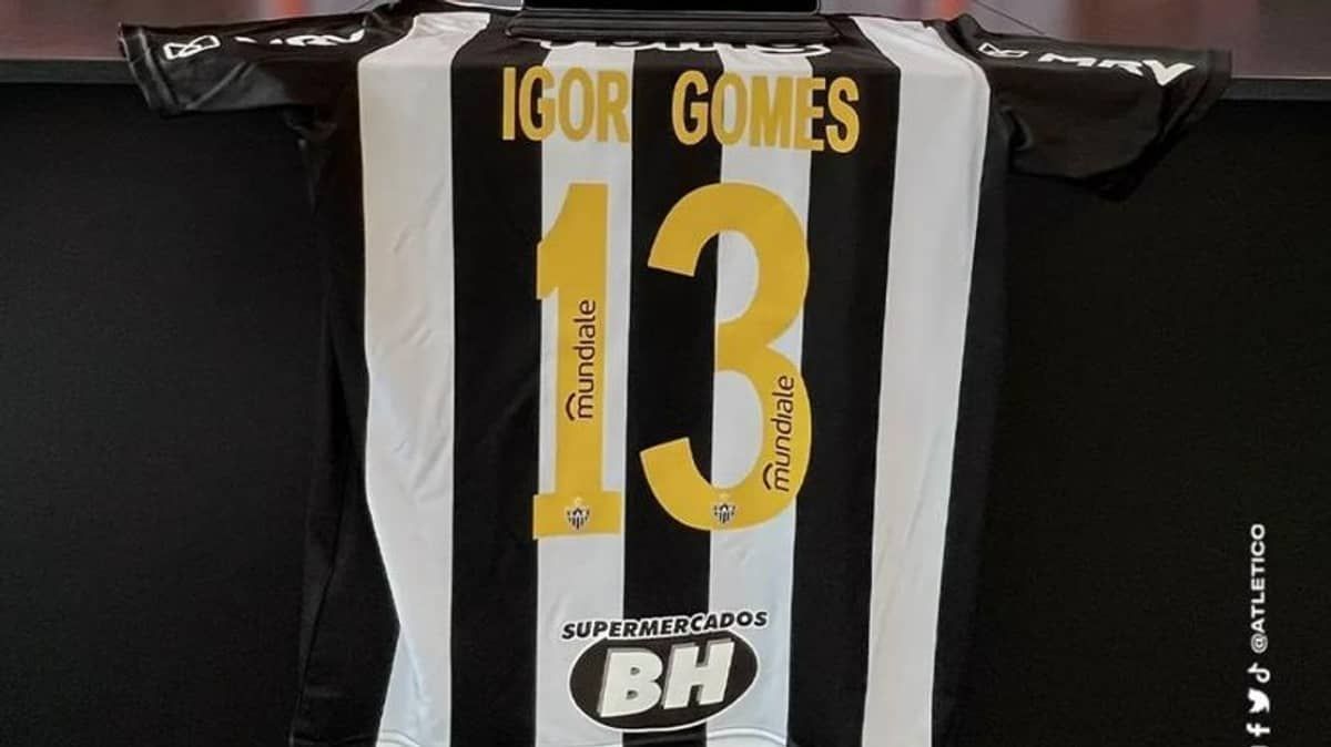 Igor Gomes é apresentado como novo reforço do Atlético; acompanhe ao vivo