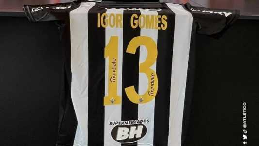 Igor Gomes é anunciado pelo Atlético