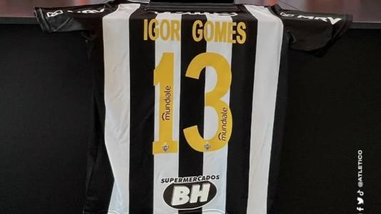 Igor Gomes é anunciado pelo Atlético