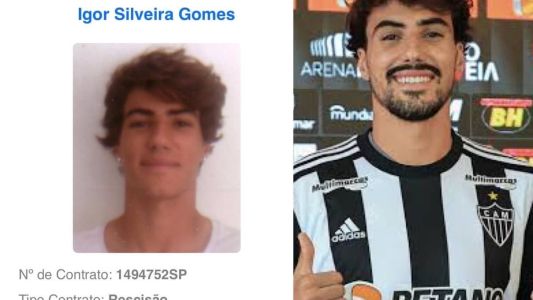 Igor Gomes foi apresentado pelo Atlético na semana passada