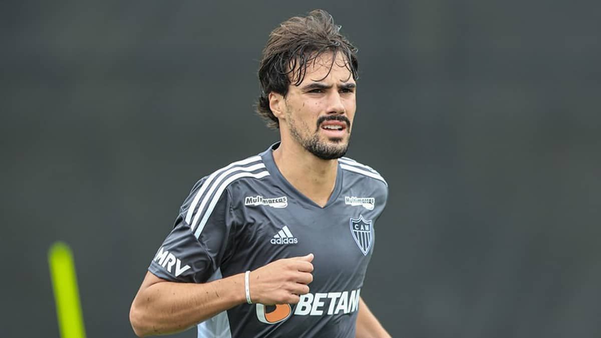 Atlético: Igor Gomes faz primeiro treinamento com a camisa do Galo; confira