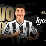 Botafogo oficializa chegada do atacante Igor Jesus até 2028
