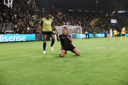 O brasileiro Igor Jesus, formado no Flamengo, marcou o primeiro gol do LAFC diante do América-MEX