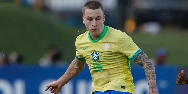 Lateral do Grêmio irrita argentinos ao mostrar 'cinco estrelas' no Sul-Americano Sub-20