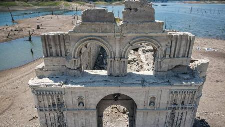 Igreja está localizada em Quechula, cidade do estado de Chiapas.
