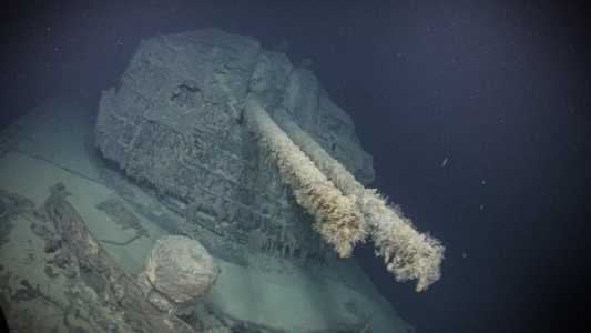 Navio Teruzuki foi encontrado intacto nos EUA