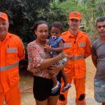 Bombeiros salvam criança de dois anos engasgada em Cataguases