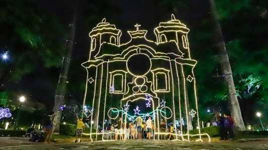 Iluminação natalina de 2022
