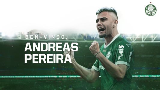Andreas é anunciado pelo Palmeiras