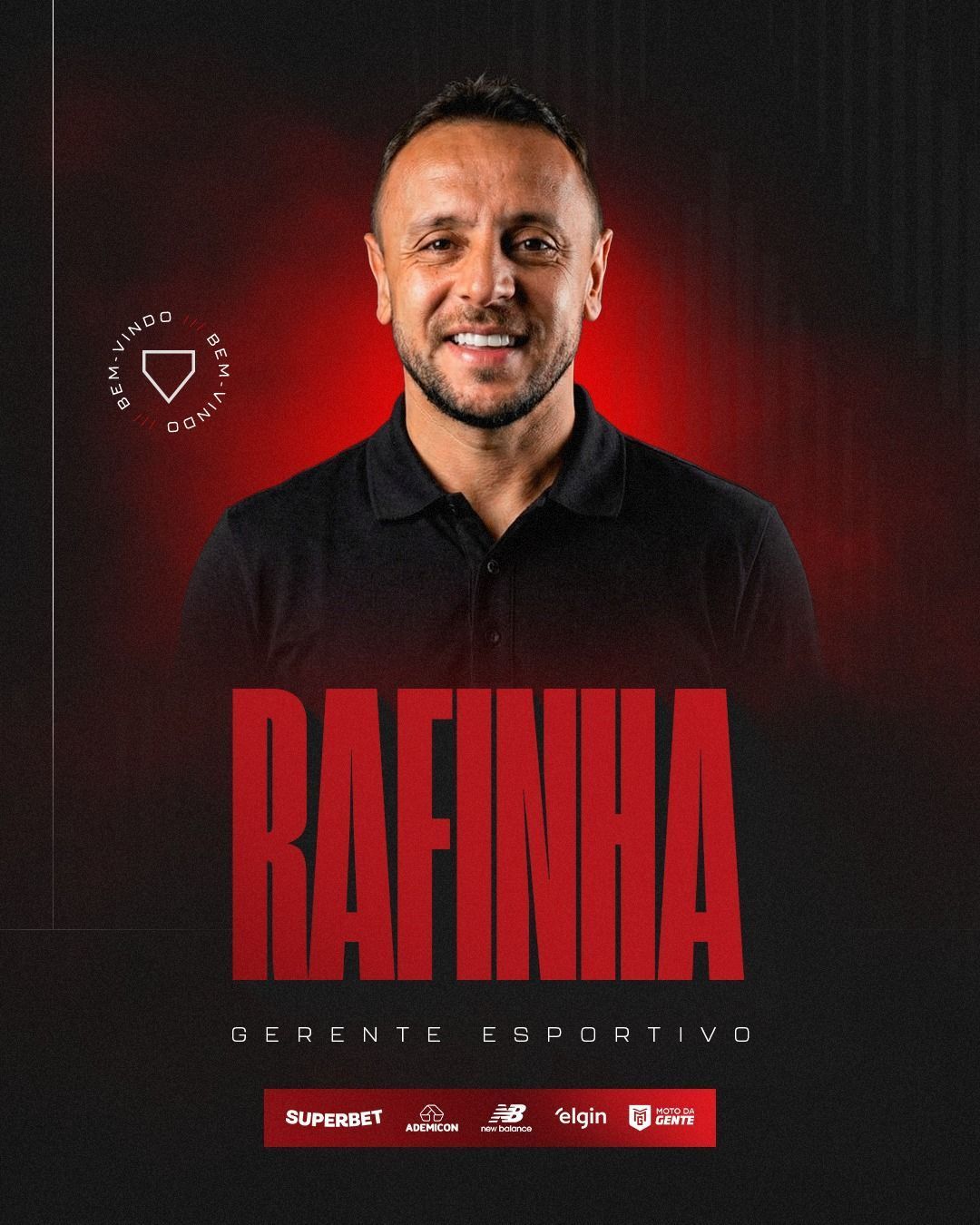 São Paulo: Rafinha revela acordo por atrasos com elenco e manda forte recado