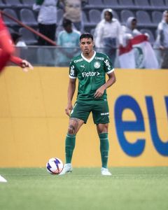 Robson, zagueiro do Palmeiras, na Copinha 2026