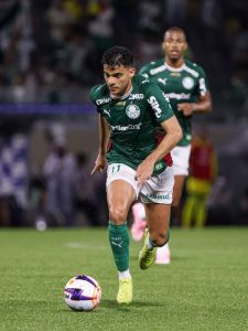 Bruno Rodrigues fez somente quatro partidas pelo Palmeiras em 2026, uma como titular