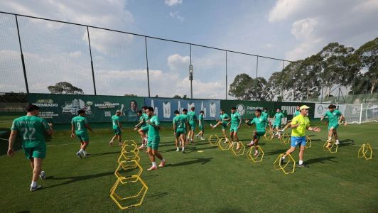 Palmeiras treinou na tarde desta sexta-feira (17), na Academia de Futebol