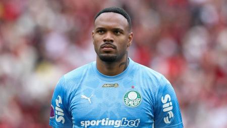 Carlos Miguel substituiu Weverton no gol do Palmeiras