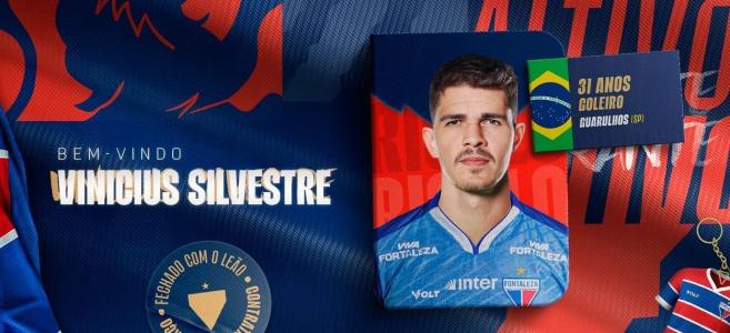 Vinicius Silvestre foi anunciado como reforço do Fortaleza