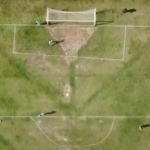 Linha torta em grande área viraliza durante jogo do Campeonato Piauiense: confira