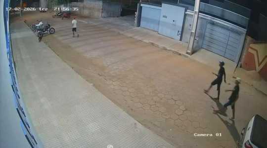 Imagem registrada por câmera de segurança