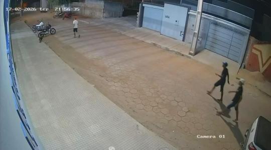 Imagem registrada por câmera de segurança