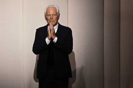 Giorgio Armani faleceu aos 91 anos