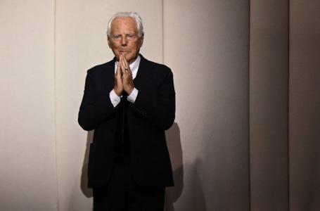 Giorgio Armani faleceu aos 91 anos