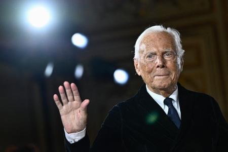 Giorgio Armani faleceu aos 91 anos