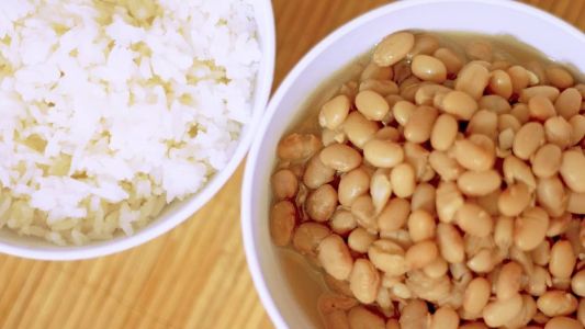 Imagem ilustrativa - Arroz e feijão