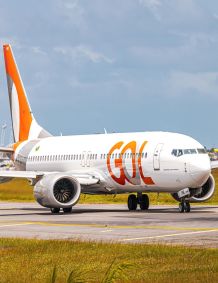 Imagem ilustrativa de avião da Gol