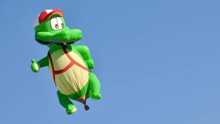 Imagem ilustrativa - Balão de dinossauro