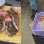 Vídeo mostra homem preparando churrasco no saguão da rodoviária de Belo Horizonte: 'sala de espera vip'