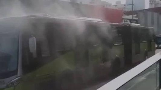 Imagem mostra Move tomado por fumaça