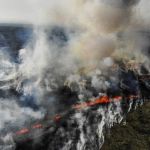 Vulcão próximo a capital da Islândia entra em erupção e região tem tremores de terra