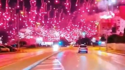Imagem, que rodou a internet, não é da comemoração italiana