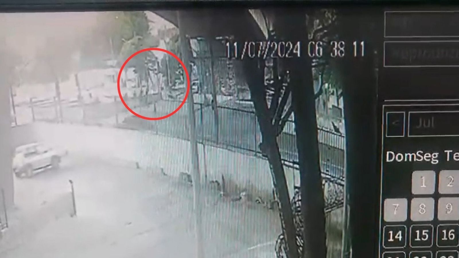Vídeo mostra momento do acidente com guarda municipal que caiu no rio Arrudas