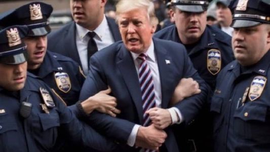 Imagens de Donald Trump foram criadas em serviço de inteligência artificial