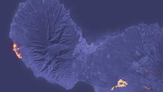 Imagens de satélite mostram destruição causada pelos incêndios