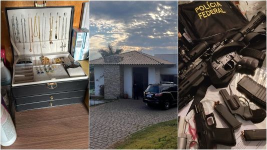 Imagens divulgadas pela Polícia Federal monstram vida de luxo de investigados pela 'Operação Rejeito'