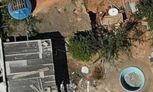 Drone captou imagens de caixas d'agua destampadas no bairro Santa Cruz em Juiz de Fora