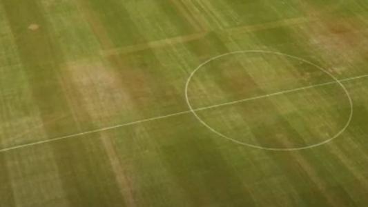 Imagens exclusivas do gramado do Mineirão