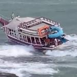 Escuna inunda em Guarapari (ES) e 41 passageiros são resgatados pela Marinha