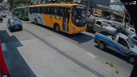 Imagens mostram o momento da perseguição