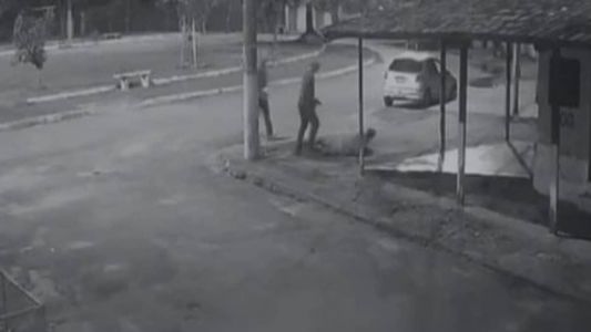 Imagens mostram o momento do assassinato