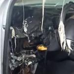 Caminhonete fica destruída e 'derretida' após ser atingida por raio: veja vídeo impressionante