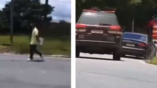 Imagens mostram traficante saindo de presídio em Ribeirão das Neves