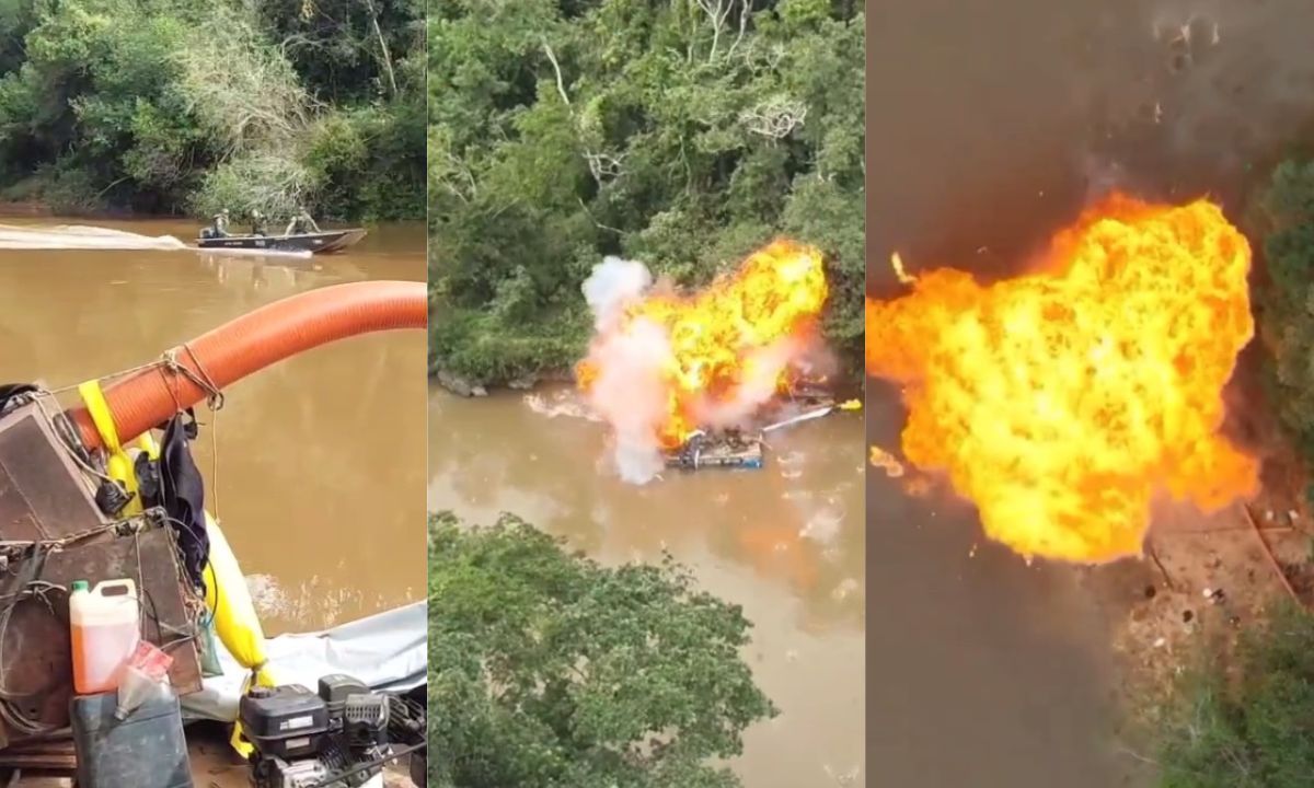 'Fogo no Garimpo' fiscaliza extração ilegal de ouro no Campo das Vertentes