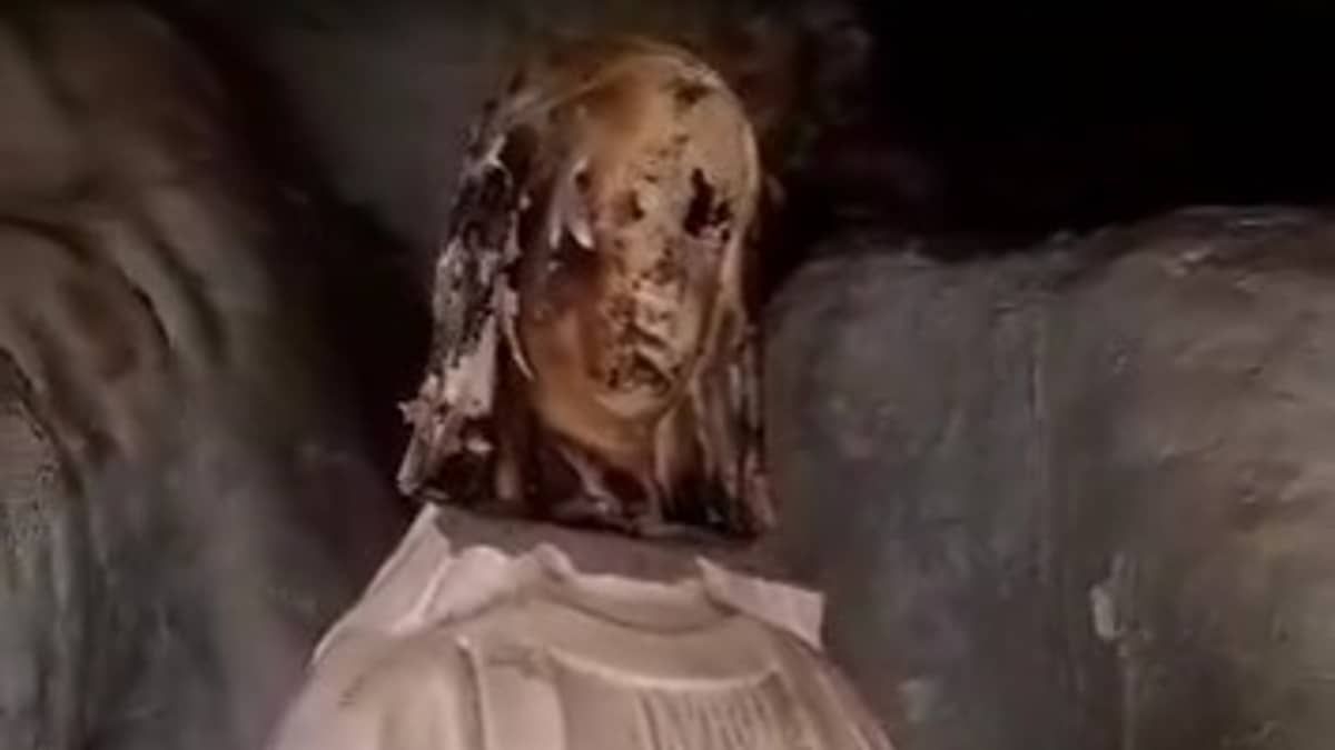 Vandalismo atinge novamente a Gruta de Nossa Senhora das Graças em Itabirito  
