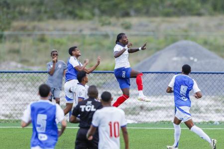 Jogadores de Bahia e Cruzeiro disputam bola aérea durante partida