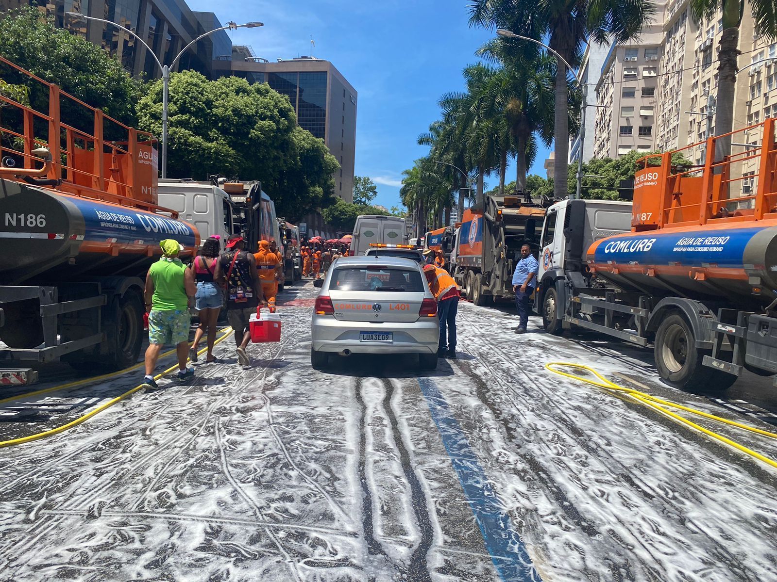 Carnaval Rio 2024: prefeitura vai usar eucalipto para 'neutralizar' cheiro de xixi