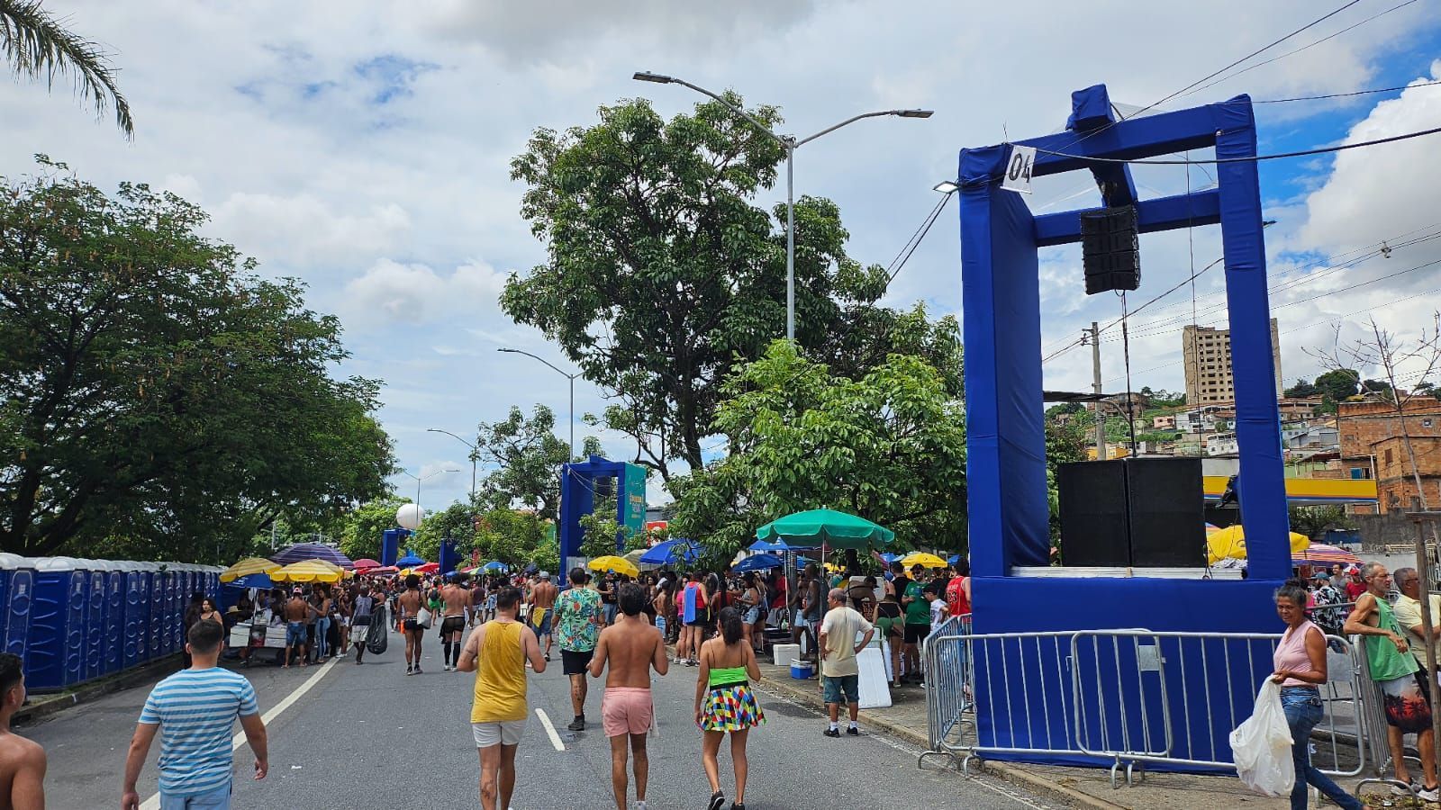 Carnaval BH 2024: chuva dá trégua e foliões aprovam equipamentos de som no 2º dia do Ensaio Geral
