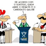 Charge do Duke | Sorteio das semifinais da Copa do Brasil