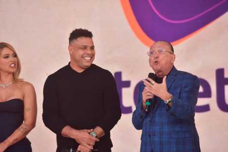 Virginia, Ronaldo Fenômeno e Galvão Bueno
